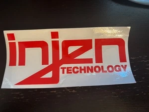 Injen Technology DECAL Racing Performance.  OFFROAD STREET 6”x2.75” RED Glossy - Bild 1 von 1