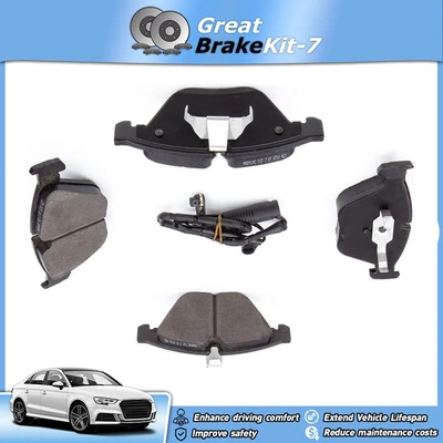 Front Ceramic Brake Pads for 2002 2003 2004 2005 BMW 745Li 745i 4.4L - Image 1 of 4