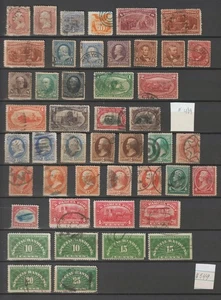 US sel # 64 ---- 1901 usado lote defectuoso incl BOB cv = $ 1210 - Imagen 1 de 4