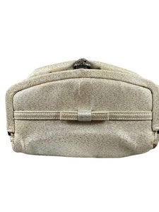 Silberne lahme Abend Clutch Strass Verschluss Muschelöffnung geräumig 8 x 5 Zoll Vi - Bild 1 von 5