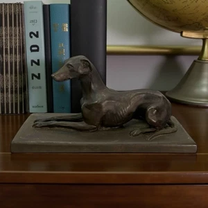 Vintage Whippet/Greyhound Dog  Sculpture Small 3.25” High. - Picture 1 of 16