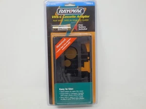 NUEVO SELLADO Adaptador de Cassette Rayovac VHS-C 57 52192 - Imagen 1 de 2