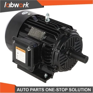 Labwork 5 HP 3 Phase Electric Motor 1800RPM 184T Frame TEFC 230Volt / 460 Volt - Picture 1 of 24