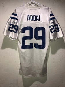 VINTAGE REEBOK Joseph Addai #29 INDIANAPOLIS COLTS White NFL Jersey Men’s M READ - Picture 1 of 24