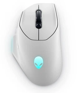 Alienware - AW620M Wireless Optical Gaming Mouse - Lunar Light - Afbeelding 1 van 4