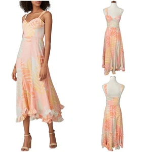 Maxi Vestido Anthropologie Hutch Multicolor Estampado Floral Leona Talla 8 - Imagen 1 de 14