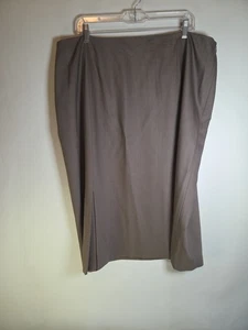 Gonna plissettata Talbots donna taglia 22 marrone lana elasticizzata Italia NUOVA LEGGI - Foto 1 di 7