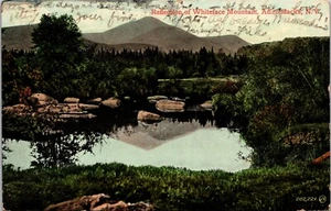 Reflection of Whiteface Mountain Adirondacks NEW YORK DIVIDED BACK POSTCARD D2 - Picture 1 of 2