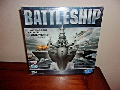 2012 Hasbro Battleship Classic Naval Combat Game NEW SEALED, Age 7+ 2 Players - Image 1 of 2
