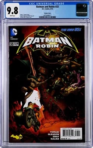 Batman and Robin #33 CGC 9.8 (Sep 2014, DC) Kaluta Variant Cover, Hellbat Armor - Picture 1 of 2