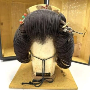 Oiran Bride Japanese style wig With hairpin comb and box Popular Theatre #6 - Picture 1 of 9