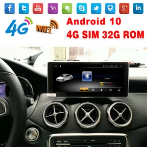 10.25" Android 10 Car GPS Head Unit Screen stereo BT for Benz B Class W246 B180 - Picture 1 of 12