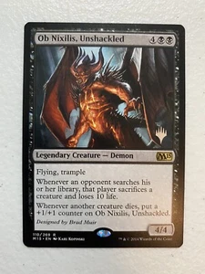 1x OB NIXILIS, SIN GRILLEAR Core Set 2015 *PROMO* MTG M15 MT/NM EDH Commander - Imagen 1 de 2