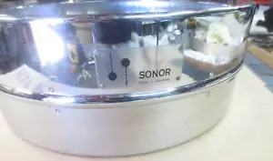 Sonor Teardrop Snare Drum Chrome 8 Lug 5x14 Shell Vintage 60s West Germany Part - Picture 1 of 12