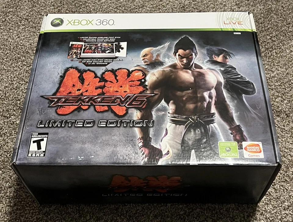 Tekken 6 Limited Edition Wireless Fight Stick Bundle - Xbox 360