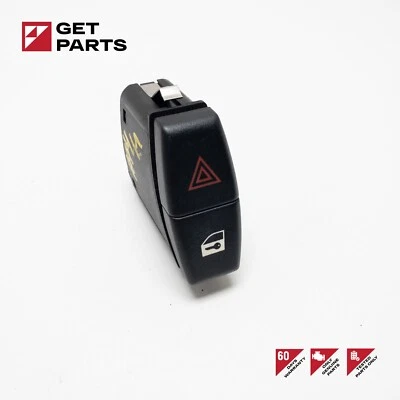 BMW X5 X6 E70 2004-2016 LUZ DE PELIGRO BLOQUEO CENTRAL INTERRUPTOR DE CONTROL Foto 1 de 4