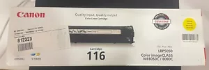Canon LBP5050 Color imageCLASS MF8050C / 8080C yellow Cartridge 116 - Picture 1 of 1