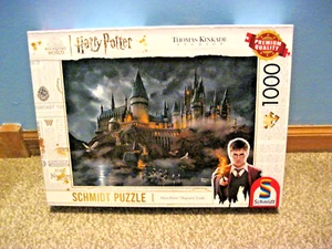 SCHMIDT 1000 PIECE PUZZLE HARRY POTTER: HOGWARTS CASTLE 2025 *1 IN STOCK* - Picture 1 of 6