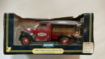 Dodge Canopy Delivery Van Agway 1947 1/24 Die Cast Model Truck Car de ERTL Foto 1 de 4