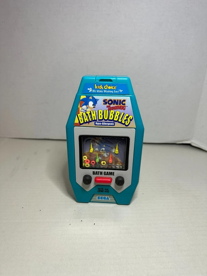 Juego de anillo de baño Sonic the Hedgehog Bath Bubble (Sega, 1998) coleccionable para niños Foto 1 de 2