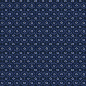 Rifle Paper NEW Release Vintage Garden Emma Navy Metallic Cotton Fabric - Bild 1 von 6
