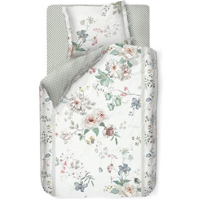 Bettwäsche Blumen Blüten Blätter Pip Studio Tokyo Bouquet Weiß Zweige Schlüssel - Bild 1 von 4