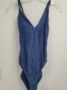 Hurley One Piece Swimsuit Navy Bathing Suit Size Medium - Picture 1 of 7