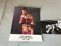 holmes heavyweight signed futch eddie