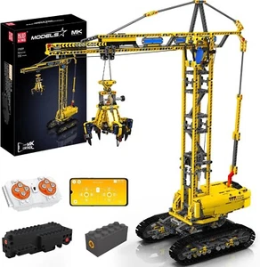 Mould King 17059 Crane Tower Remote Control Truck Engineering Building Block Toy - Picture 1 of 9