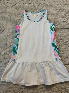 Girl's LILLY PULITZER Size SM (4-5) White Athletic Dress - Picture 1 of 2