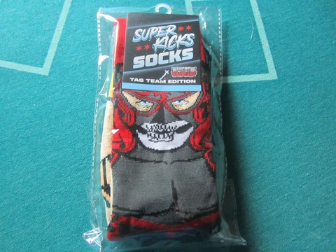 Lucha Bros Super Kicks Socks AEW Brand New Cover