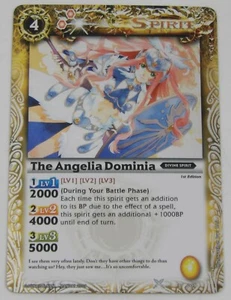 Battle Spirits TCG The Angelia Dominia Foil Promo Card P 007 English 1st Edition - Picture 1 of 2