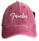 Embroidered 3D Logo Fender & CF Martin Guitar baseball hat / Unisex