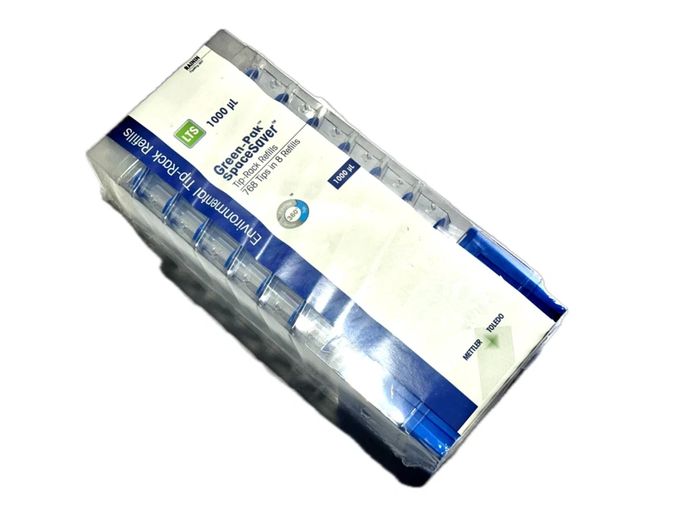 768 x Rainin™ BioClean™ LTS Pipette Tips 1000µL Refill Green-Pak™ LABORATORY LAB - Image 1 of 1