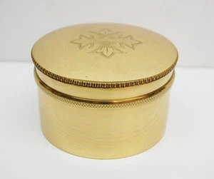 Schöne Größe Messing Host Box (PYX) 3 1/2" Durchmesser - Kirche Verwahrung #188 - Bild 1 von 9