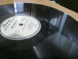 78RPM Federal DJ Jimmie Witherspoon - The Last Mile / Back Door Blues, E- CRACK - Picture 1 of 8