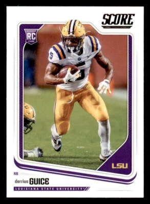 2018 Score #360 Derrius Guice RC - Image 1 of 2