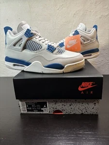 Air Jordan 4 Retro 'Military Industrial Blue' (taglia uomo 9) FV5029-141 - Foto 1 di 4