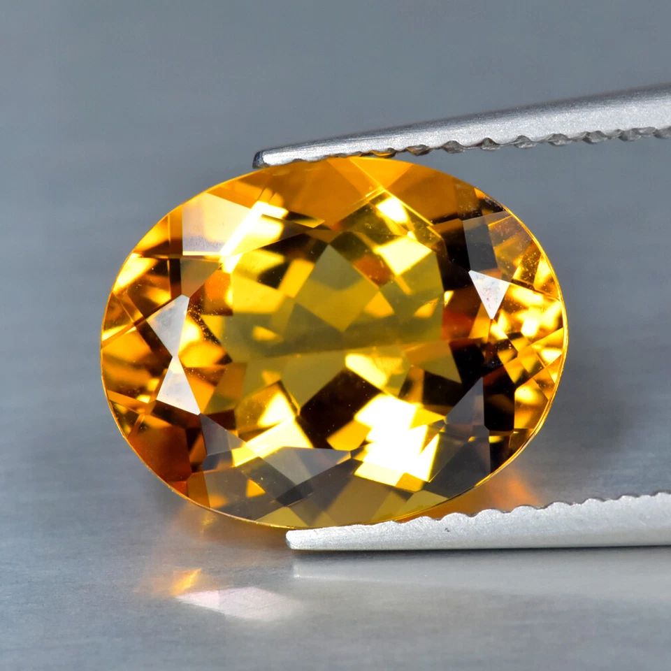 3.40Ct IF_Clarity Gemstone Natural Helidor Golden Yellow Beryl From Brazil - Image 1 of 1