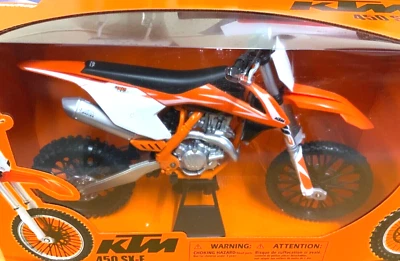 KTM SXF 450 Toy New Ray 1:6 Model Motocross motorbike Dirt Bike XMAS PRESENT - Image 1 of 3