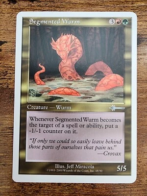 MTG Segmented Wurm ⭐NM/MINT ⭐Beatdown ⭐10 HQ PICS! ⭐2000 Vintage Magic - Image 1 of 4