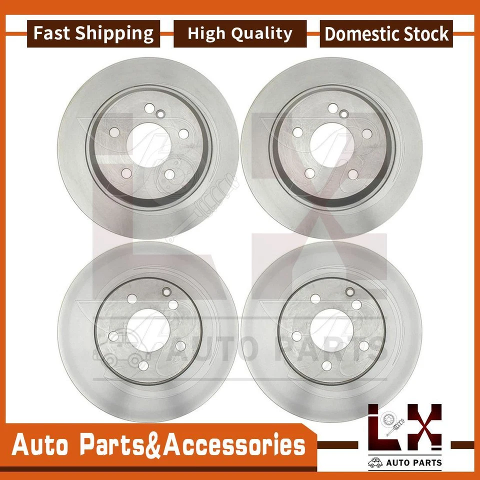 Raybestos Rotor de freno delantero trasero 4 se adapta a 2003 2004 2005 2006 Mercedes-Benz E320 Foto 1 de 4