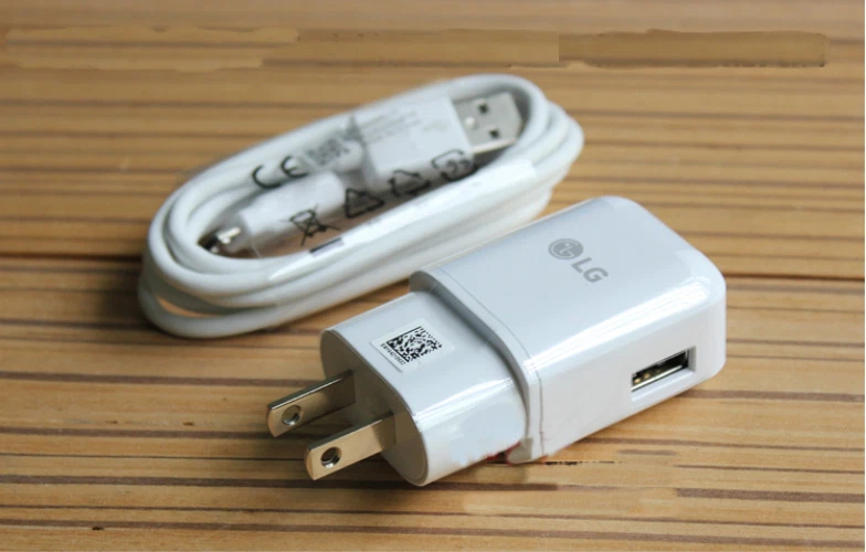 Adaptador de pared cargador rápido original genuino para LG G4/G3 V10 G FLEX 2 Nexus 5 Foto 1 de 4