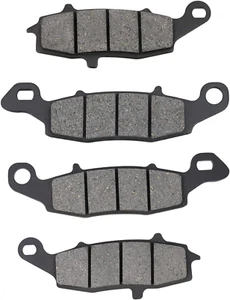 Juego de pastillas de freno delanteras y traseras semimetálicas para Kawasaki VN1500 Vulcan Classic Fi - Imagen 1 de 12