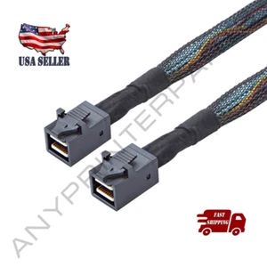 Placa madre de servidor HD Mini SAS SFF-8643 a Mini SAS SFF-8643 plano posterior 0,5 o 1 M - Imagen 1 de 5