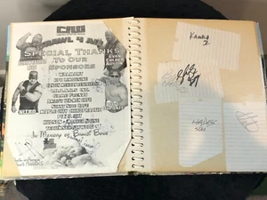 Championship International Wrestling Wrestler Autograph Collection Bushwacker ++ - Picture 1 of 7
