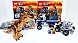 Lego 75929 Jurassic World Carnotaurus Gyrosphere Escape COMPLETE w/ Dinosaur - Picture 1 of 10