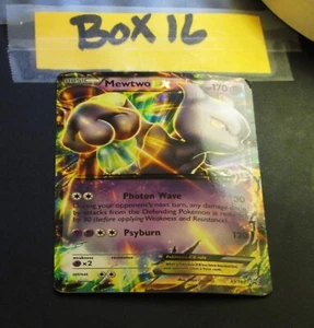 Mewtwo EX ULTRA RARE Pokemon XY183 Black Star Promo Foil Holo Holographic - NM - Bild 1 von 10