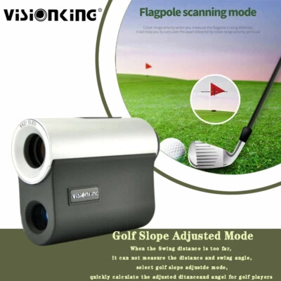 Visionking 6x21 OLED Laser Range Finder Hunting Golf Rain 1500m Scope - Image 1 of 4
