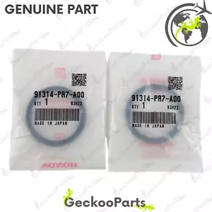 HONDA GENUINE PRELUDE H22 DOHC COOLANT CONNECTING PIPE O-RING 91314-PR7-A00 2PCS - Picture 1 of 14